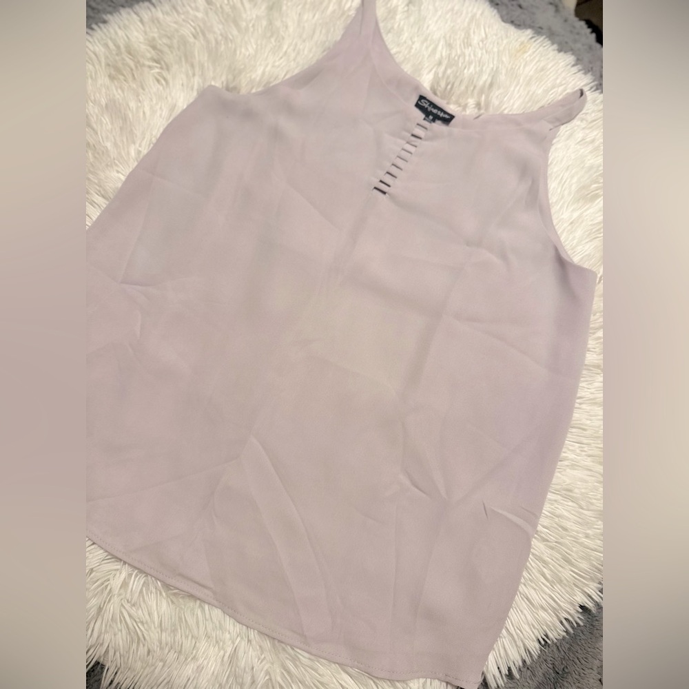 Shinestar Light Purple Tank Top size M